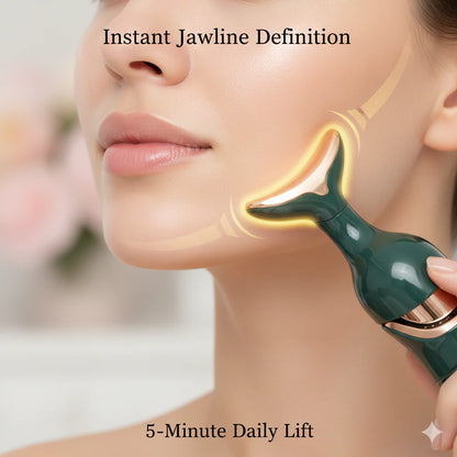 2 In 1 Anti Wrinkles  Facial Massager For Skin Care