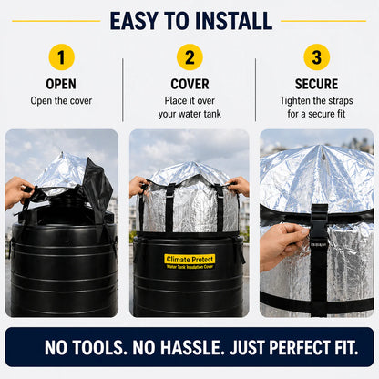 Climate Protect 1000L Water Tank™Insulation Cover
